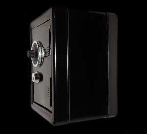 Black safe image